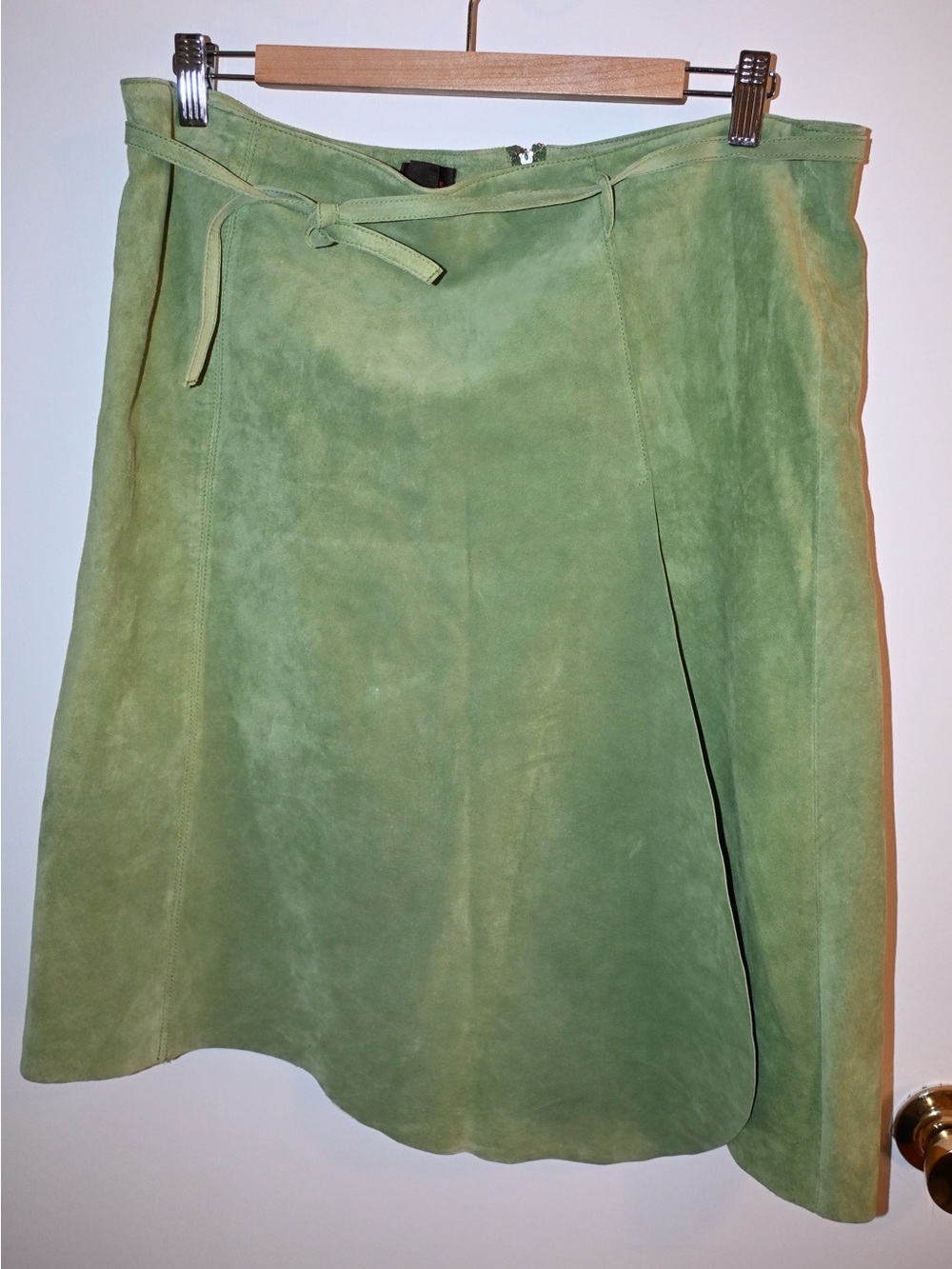 Danier leather suede skirt